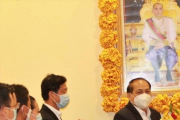 ឯកឧត្ដម សេង ស៊ីវុត្ថា ប្រធានសាលាឧទ្ធរណ៍ភ្នំពេញ និងឯកឧត្តម អ៊ុក សាវុធ អគ្គព្រះរាជអាជ្ញាអមសាលាឧទ្ធរណ៍ភ្នំពេញ ដឹកនាំប្រតិភូសាលាឧទ្ធរណ៍ភ្នំពេញ ចូលជួបសម្ដែងការគួរសមជាមួយឯកឧត្ដមកិត្តិនីតិកោសលបណ្ឌិត ឌិត មុន្ទី ប្រធានតុលាការកំពូល