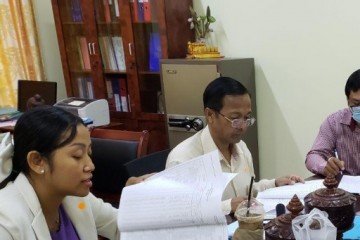 ឯកឧត្តមអគ្គលេខាធិការរដ្ឋបាលសាលាឧទ្ធរណ៍ភ្នំពេញ បានបើកកិច្ចប្រជុំជាមួយនាយកដ្ឋានកិច្ចការហិរញ្ញវត្ថុ