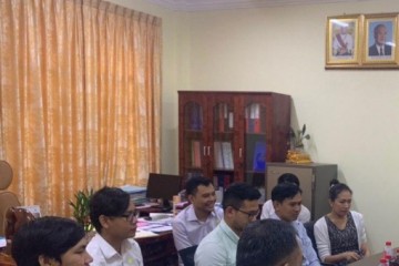 ឯកឧត្តមអគ្គលេខាធិការ បានបើកកិច្ចប្រជុំជាមួយមន្ត្រីទទួលកិច្ចការបញ្ជូន ស្តីពីបញ្ហាកិច្ចការបញ្ជូន និងបញ្ហាប្រឈមនានានៅក្នុងស្ថាប័នសាលាឧទ្ធរណ៍ និងមហាអយ្យការអមសាលាឧទ្ធរណ៍ភ្នំពេញ